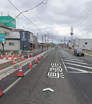 大館駅から当院までの道順01